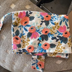 Daniella monogrammed diaper wipe holder